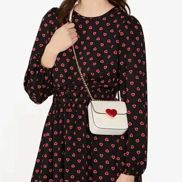 Kate Spade Heart Hardware Micro Flap Crossbody - Picture 3 of 5